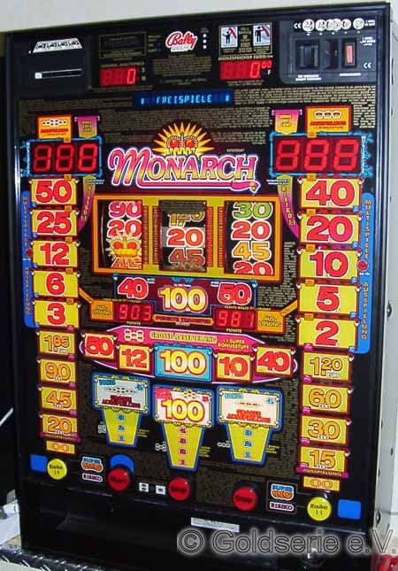 Monarch, Rototron, Bally Wulff, 2001 Monarch, Rototron, Bally Wulff, 2001